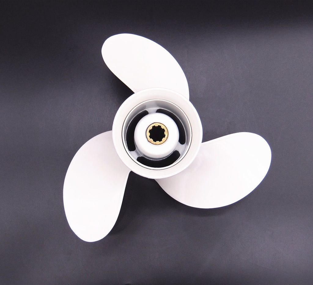 Southmarine Boat Engine Propeller 9 1/4X9-J For Yamaha 9.9Hp 15Hp Outboard Motors 9.25X9 683-45945-00-El