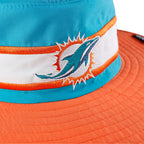 Foco Miami Dolphins Nfl Team Stripe Boonie Hat