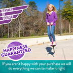 Flybar Pogo Stick For Kids, 40 To 80 Pounds, Perfect For Beginners, Easy Grip Foam Handles, Anti-Slip Foot Pegs, Outdoor Toys Fo