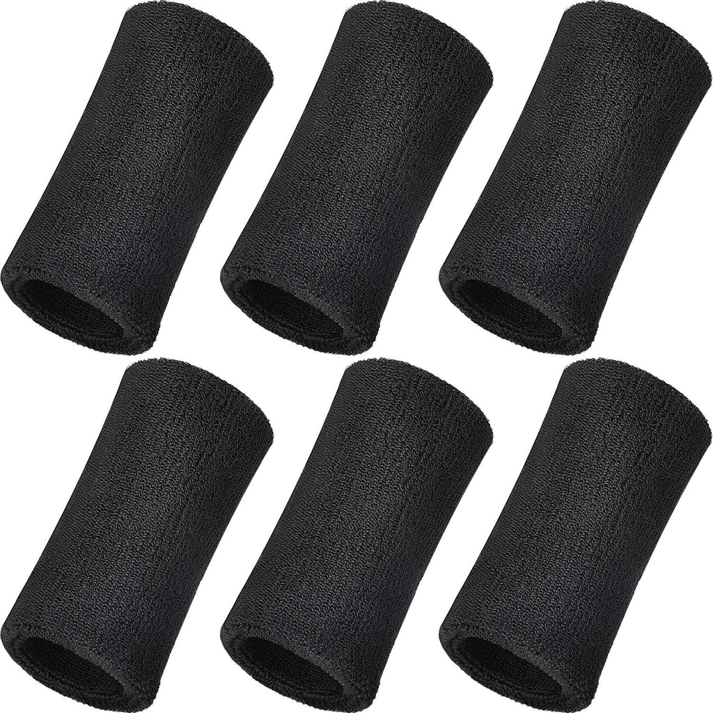 6 Inch Wristbands Sport Long Wrist Bands Sweatband Elastic Athletic Wrist Bands Armbands For Gymnastics Tennis Outdoor Activity