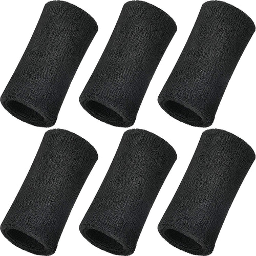 6 Inch Wristbands Sport Long Wrist Bands Sweatband Elastic Athletic Wrist Bands Armbands For Gymnastics Tennis Outdoor Activity