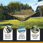 Onetigris Night Protector Ultralight Hammock Underquilt, Full Length Camping Quilt For Hammocks Warm 3-4 Seasons, Weighs Only 28