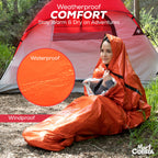 Emergency Sleeping Bag X3, Life Bivy Sack, Emergency Sleeping Bags For Survival Sleeping Bag, Tac Bivvy Bag, Portable Thermal Sl