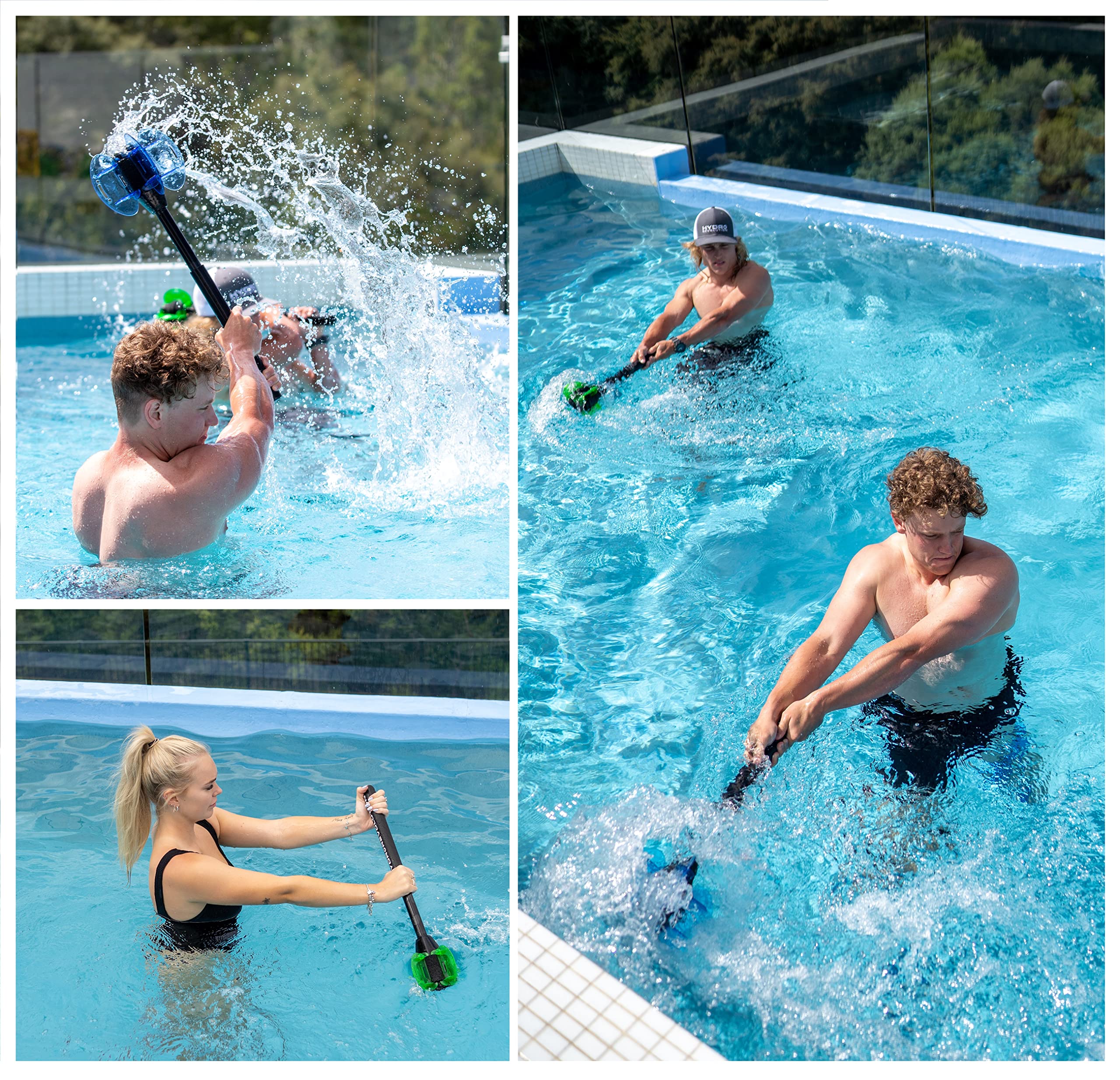 Hydrorevolution Pool Swing Trainer  Functional Aquatic Tool For Increasing Swing Power And Speed  Core Development Trainer  Incr