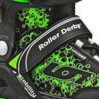 Roller Derby Ion 7.2 Inline Skates With Aluminum Frames And Adjustable Sizing For Growing Feet, Medium (2-5)