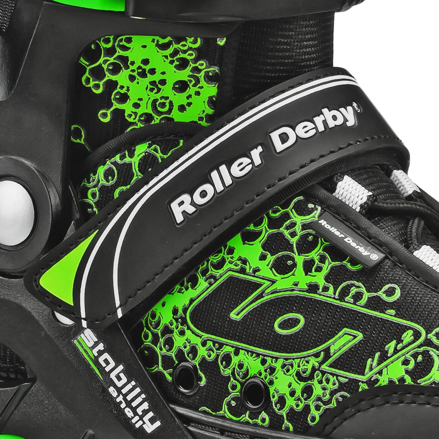 Roller Derby Ion 7.2 Inline Skates With Aluminum Frames And Adjustable Sizing For Growing Feet, Medium (2-5)