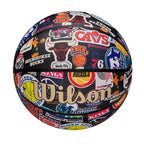 Wilson Nba All Team Retro Basketball - Multicolor, Size 7-29.5''