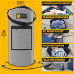 Portable Boat Trash Can, Reusable Trash Bag, Leakproof Liner, Boat Storage Organizer, Trash Bag Holder, Boat Accessories Marine,