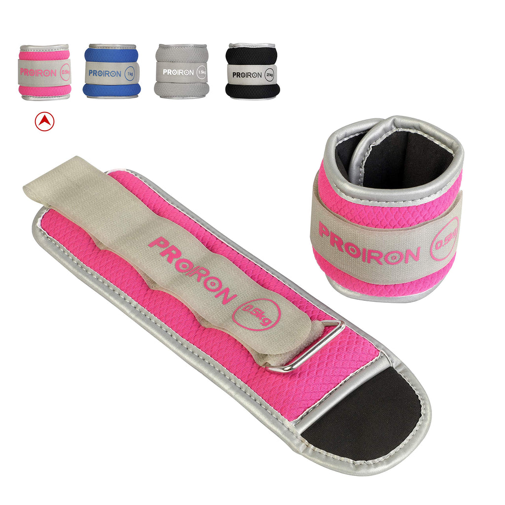 Satoha Proiron Gewichtsmanschetten Fuahandgelenk Gewichte Fitness Set 0,5Kg Bis 2Kg 1 Paar Far Beine Und Arme Knachel Gewicht Fa