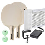 Franklin Sports Led Table Tennis Net And Glowing Paddles And Balls Oval, Black, One Size
