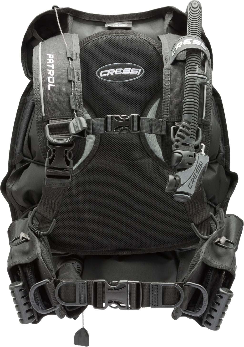 Cressi Travel-Friendly Light Back Inflation Bcd For Scuba Diving  Patrol: Designed In Italy