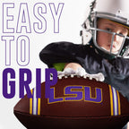 Franklin Sports Ncaa Lsu Tigers Kids Youth Football - Official College Team Football With Team Logos - Junior Size Football