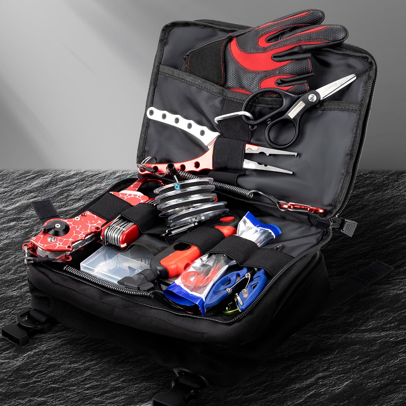 Jueachy Tactical Molle Pouch Admin Bag Utility Tool Pouches Molle Attachment Edc Large Pouches Expandable Molle Accessories Orga