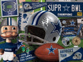 YouTheFan NFL Dallas Cowboys Wooden Retro Series Puzzle, Team Colors, 17.75 x 13.25 Inches