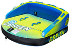 Obrien 2022 Baller Soft Top 4-Person Tube, Green/Black