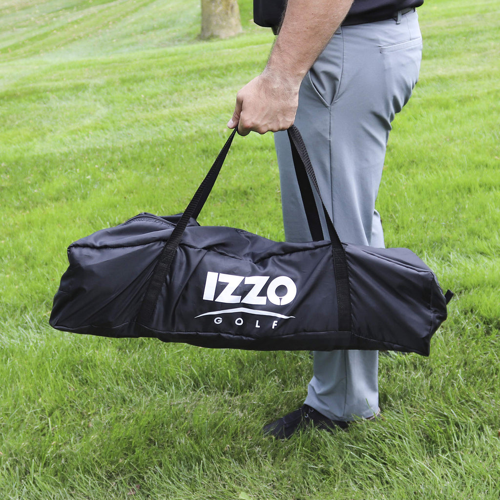 Izzo Golf Pong-Hole Golf Chipping Game & Golf Practice Net