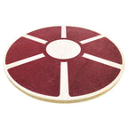 Balancefrom Non-Slip Wooden Wobble Balance Board Core Trainer 15.55-Inch Diameter With 360 Rotation For Stability Training (Burg