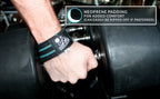 Wrist Wraps + Lifting Straps Bundle (2 Pairs) For Weightlifting, Cross Training, Workout, Gym, Powerlifting, Bodybuilding -Suppo