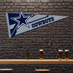 Rico Industries Nfl Football Dallas Cowboys Soft Felt Pennant - Ez To Hang - Home D  Cor (Game Room, Man Cave, Bed Room)
