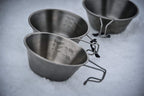 Snow Peak Titanium Sierra Cup - Lightweight Titanium Camping Cup With Measurement Lines - Durable Cookware Camping Supplies - Ki