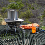 Acecamp Tribal Pot Aluminum Cooking Pot With Folding Handle (8 Liter)