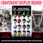 Franklin Sports Nhl Goalie Mask Tracker - Micro Mask Tracking - All 32 Teams Available - Seattle Kraken