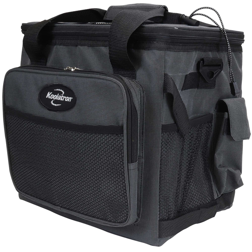 Koolatron Portable Electric Cooler & Warmer Bag With Adjustable Shoulder Strap |14 Q(13 L) Portable Thermoelectric Fridge For Ve