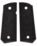 Ergo Grip Xtro Grip, fits 1911 Officers Frame, Tapered Butt, Black