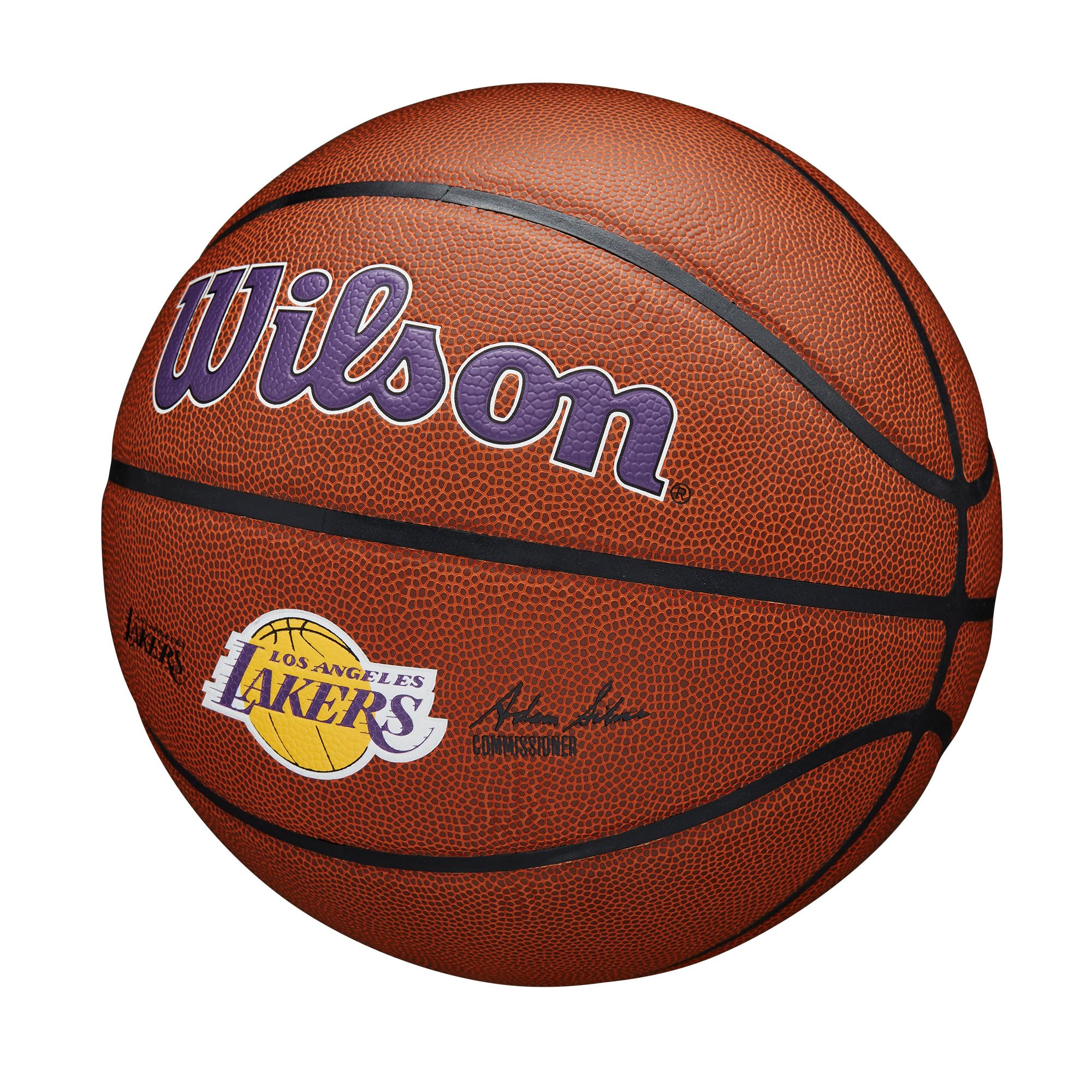 Wilson Nba Team Alliance Basketball - Los Angeles Lakers, Size 7-29.5''