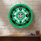 Viper Double Play 2-In-1 Baseball Coiled Paper Fiber Dartboard With Darts