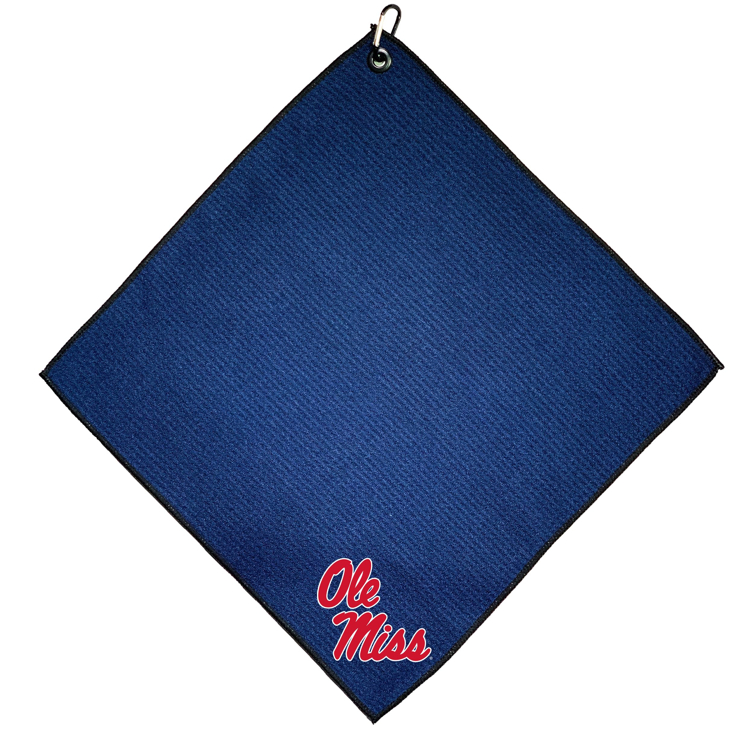 Team Golf NCAA Mississippi Old Miss Rebels Microfiber Golf Towel, 15x15 (Multicolor)