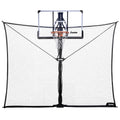 Franklin Sports Defender Net Pro - 10Ft. X 8Ft. Rebounder - Easily Fold And Quick Install - Defensive Net System, Black