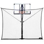 Franklin Sports Defender Net Pro - 10Ft. X 8Ft. Rebounder - Easily Fold And Quick Install - Defensive Net System, Black