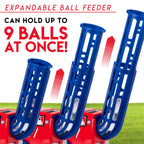 Franklin Sports Kids Mlb Pitching Machine - Mlb Baseball Pitching Machine For Kids Batting Practice - Mlb Power Pitcher With Adj