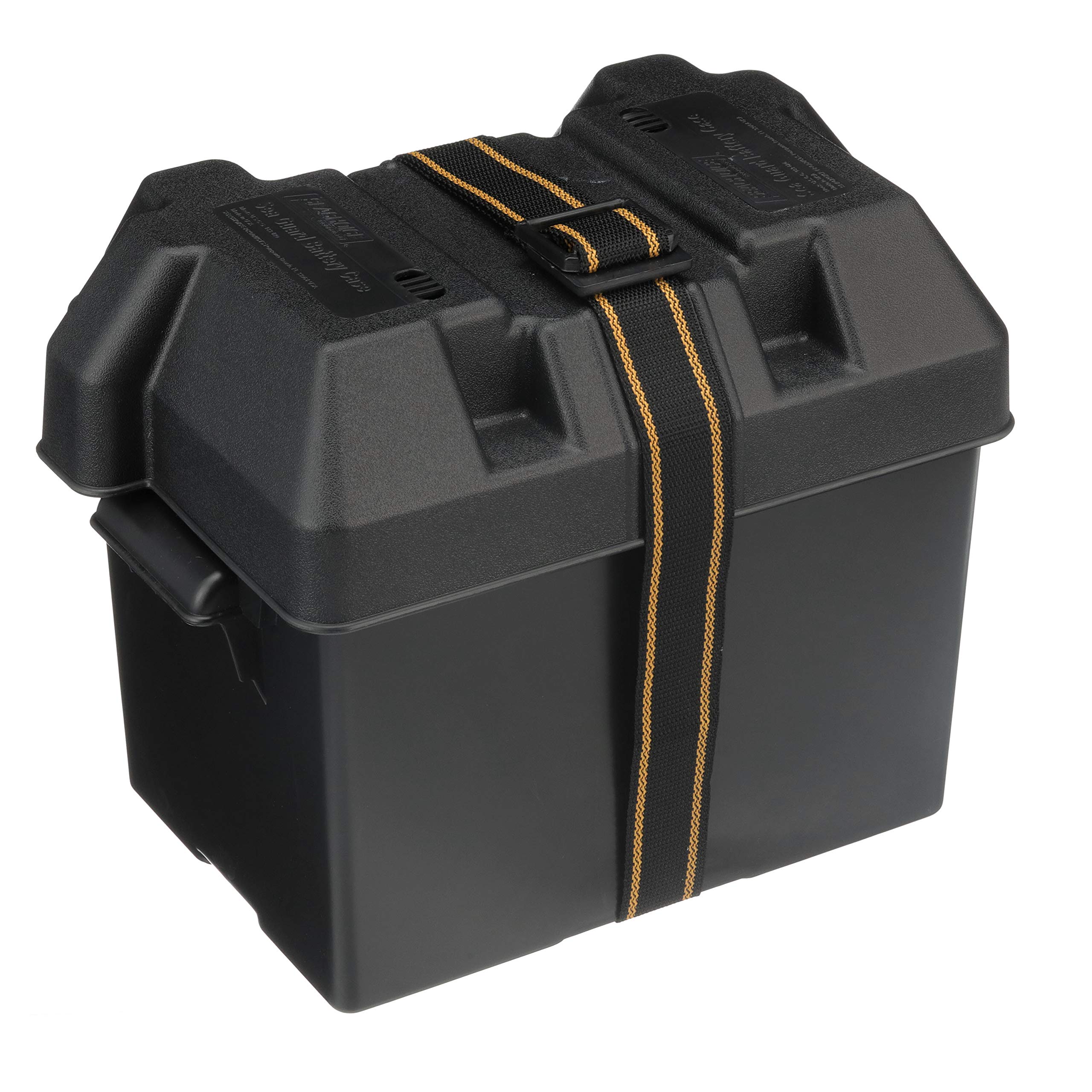 Seachoice Uscg-Approved Marine Group 27 Series Standard Battery Box With Strap & Mounting Kit