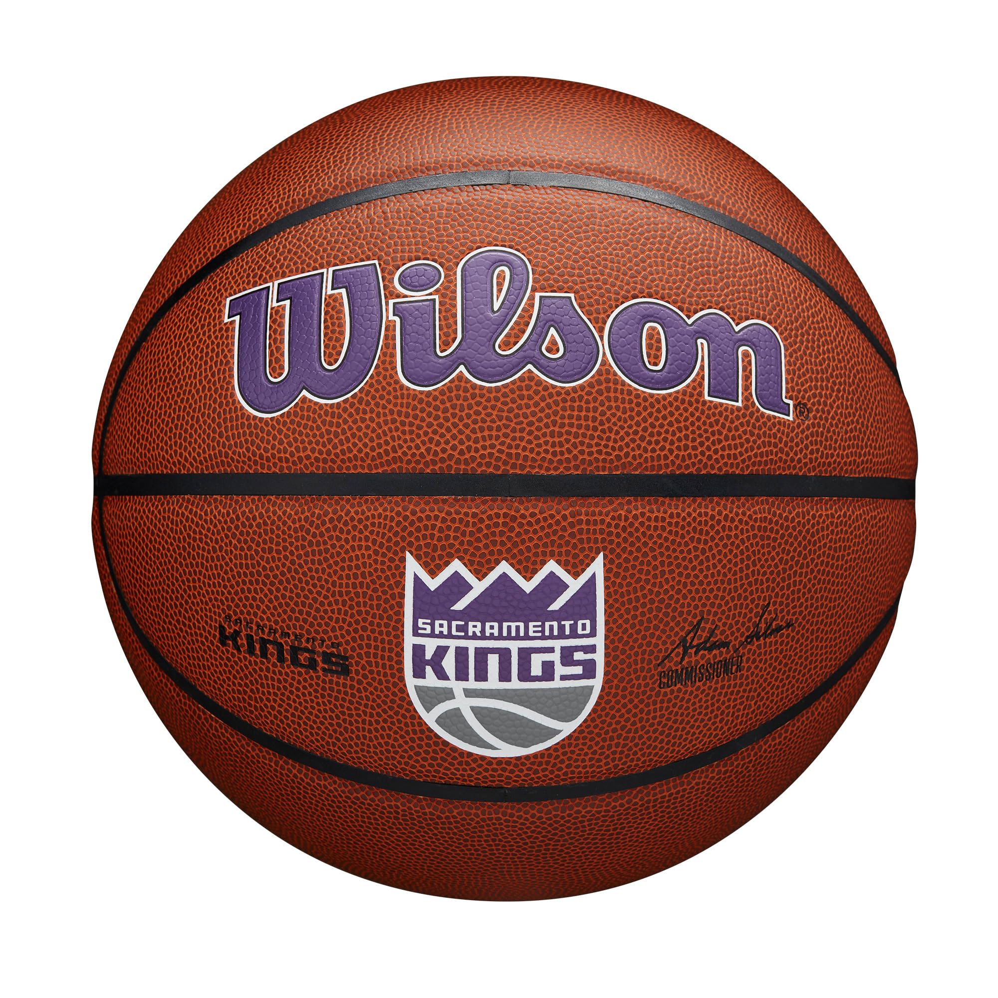 Wilson Nba Team Alliance Basketball - Sacramento Kings, Size 7-29.5''