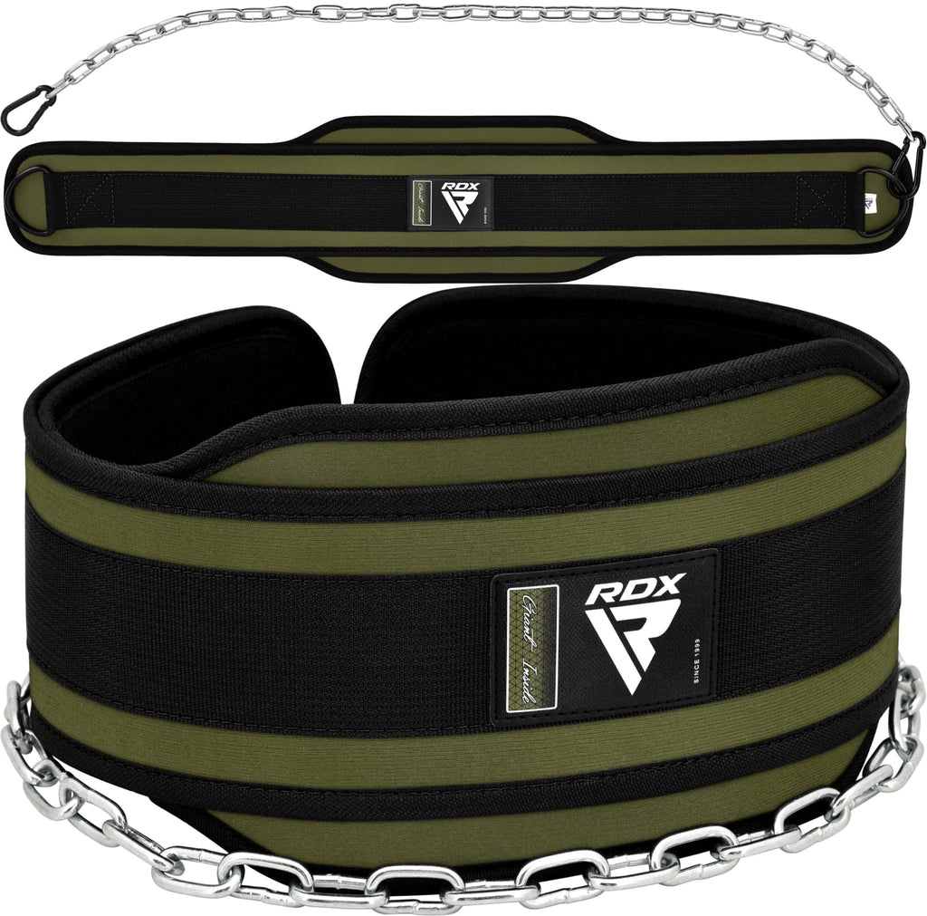 Rdx Dip Belt For Weight Lifting, Heavy Duty 36 Inch Adjustable Steel Chain, Dipping Belt Chin Pull Ups Gym Training Bodybuilding