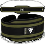 Rdx Dip Belt For Weight Lifting, Heavy Duty 36 Inch Adjustable Steel Chain, Dipping Belt Chin Pull Ups Gym Training Bodybuilding