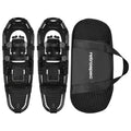 Retrospec Drifter Snowshoes for Women & Men - Lightweight Aluminum Frame Snow Shoes with Double Ratchet Binding System, Heel Lif