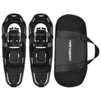 Retrospec Drifter Snowshoes for Women & Men - Lightweight Aluminum Frame Snow Shoes with Double Ratchet Binding System, Heel Lif