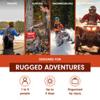 Adventure Medical Kits Sportsman Series Medical Kit - 200 - First Aid Kit For Camping, Hiking, Hunting & More - For 4 People For
