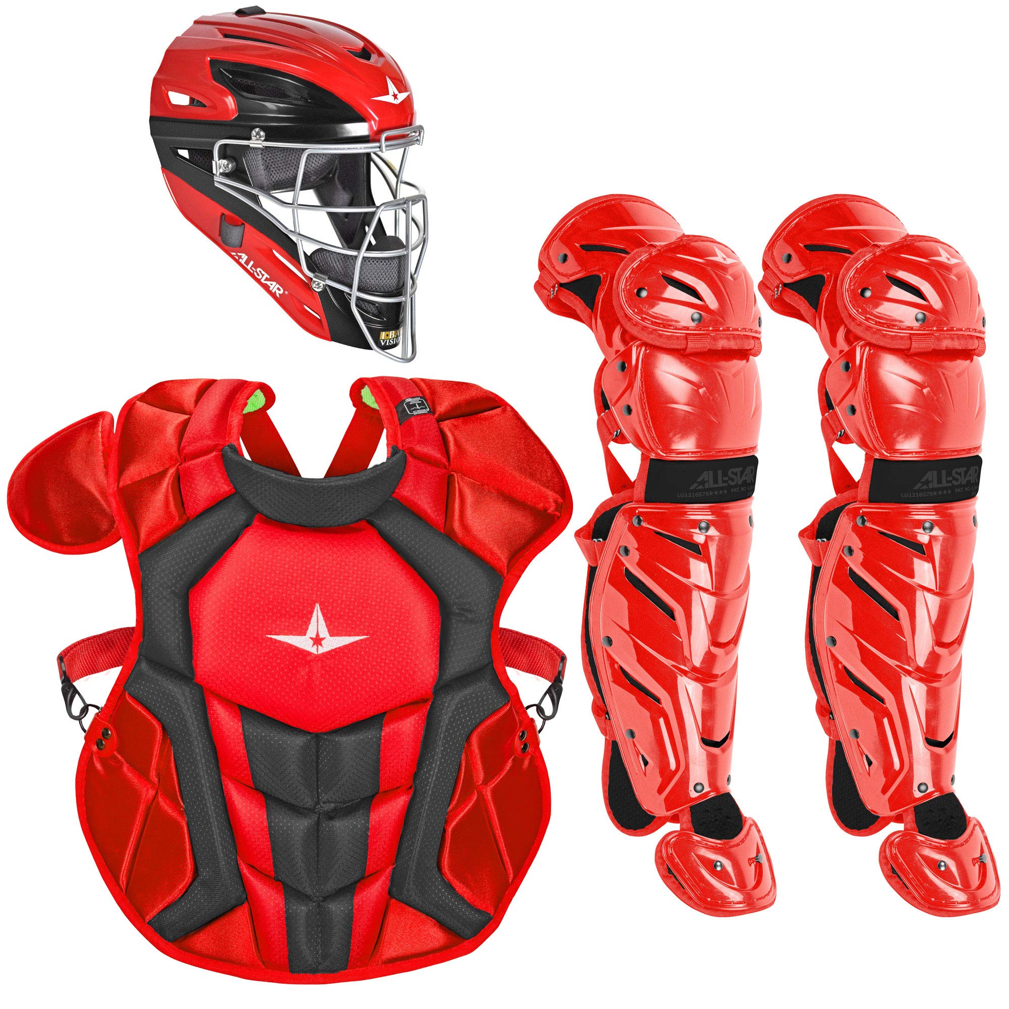 All-Star Ckcc1216S7X-Ttsc/Bk S7 Axis Catching Kit/Two Tone/Ages 12-16 Sc/Bk