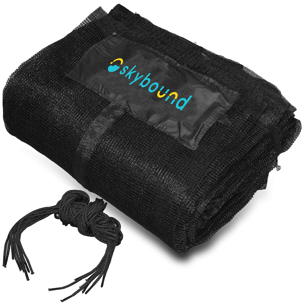 Skybound 15Ft Trampoline Net For Trampolines Using 6 Straight Poles Or 3 Arches (Fits Jump Zone)