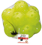 Hot Glove Optic Yellow Sports Practice Softballs (Pack Of 12)