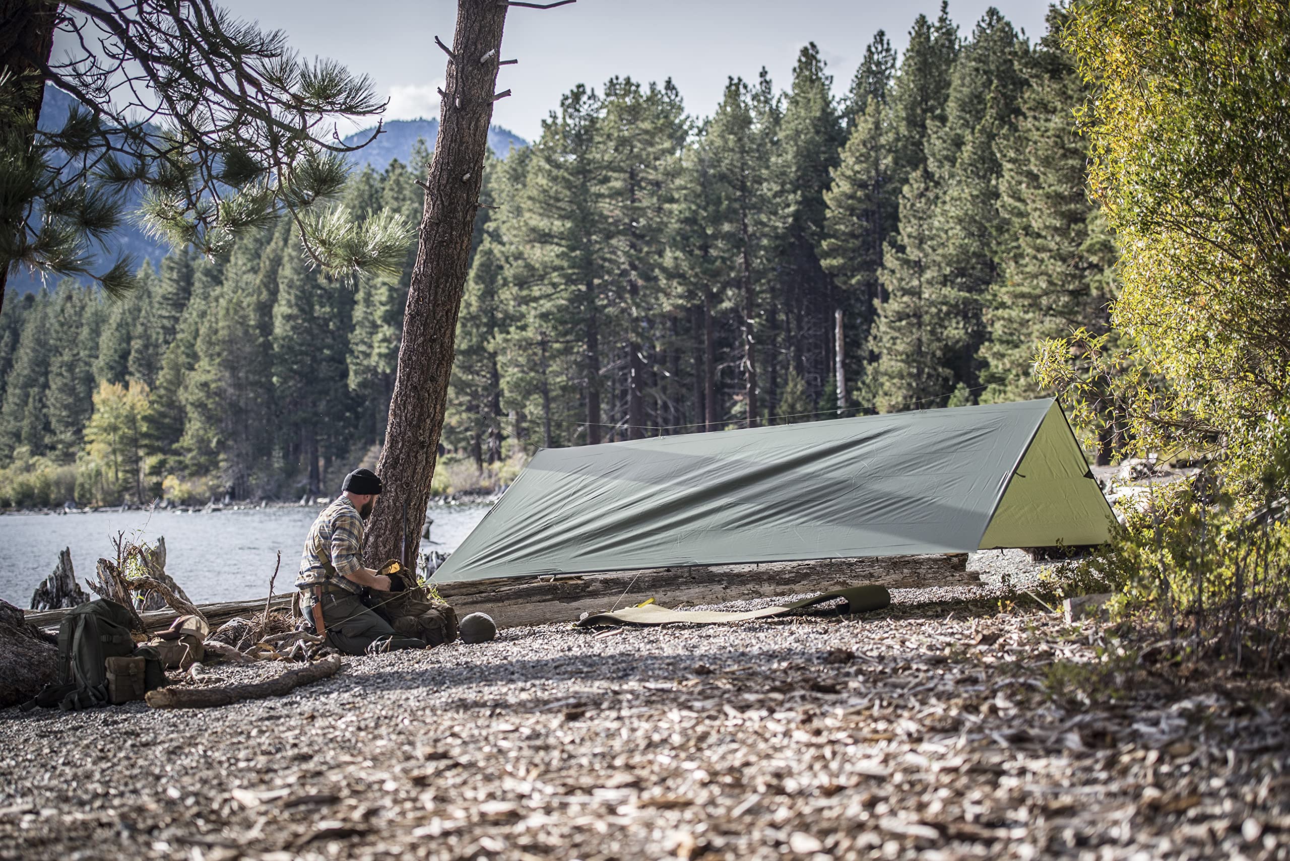 Helikon-Tex Supertarp Us Woodland, Bushcraft Line