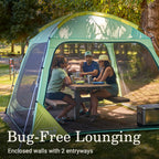 Coleman Skyshade Screen Dome Canopy Tent, 10 X 10 Shade Canopy, Upf 50+ Outdoor Canopy Tent For Camping, Tailgating, And Beach S