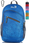 Outlander Packable Handy Lightweight Travel Hiking Backpack Daypack-Dark Blue-L