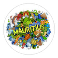 VVWV Mauritius Fridge Magnet for Home Kitchen Refrigerator Decor | Travel Souvenir Gift Fridge Magnets (Mauritius)
