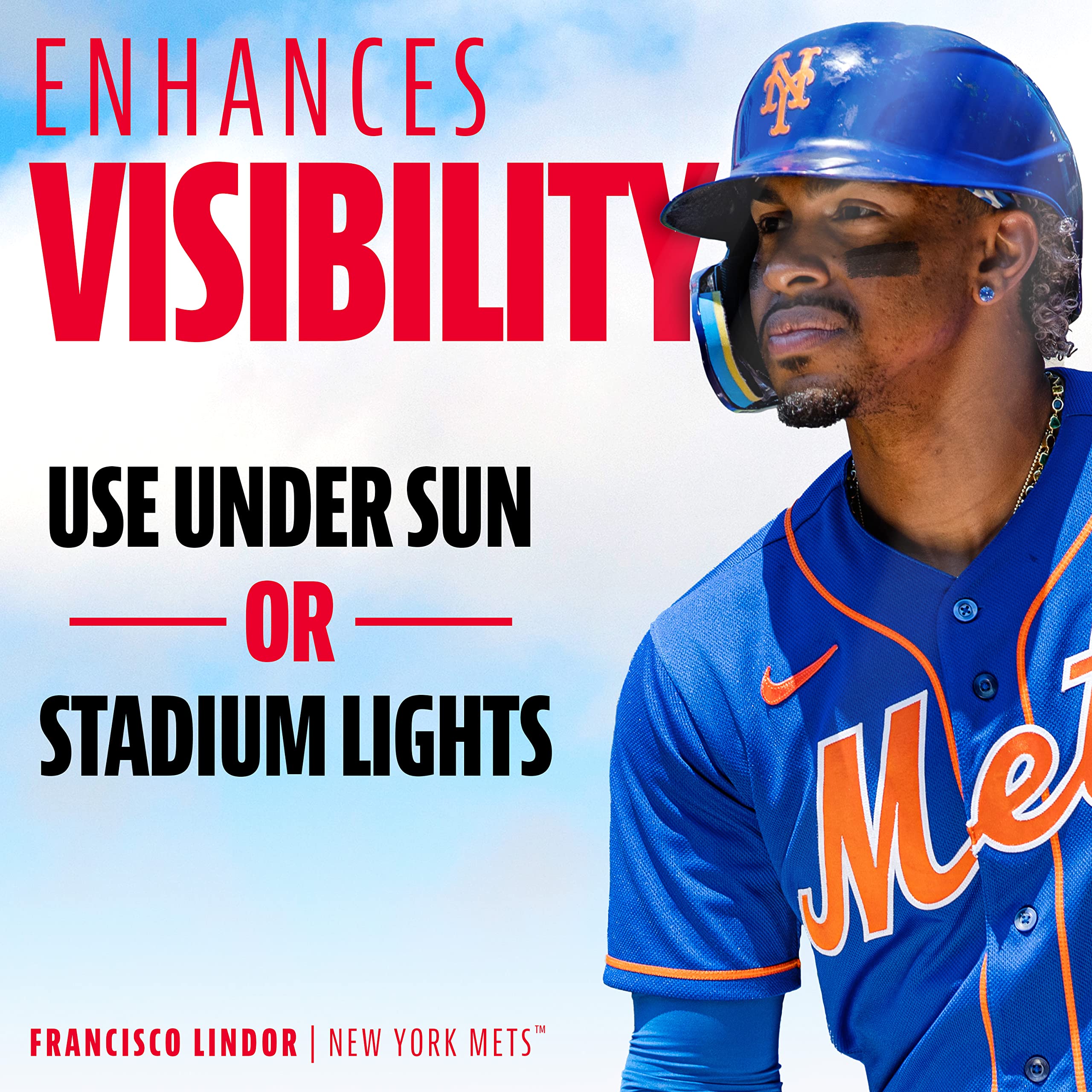 Franklin Sports Baseball Eye Black - Black Sports Eye Black Stick For Kids + Adults - Multi Color Eye Black For Baseball + Softb
