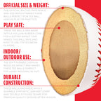 Franklin Sports Youth Teeballs - Soft-Strike T Ball Soft Baseballs For Kids - (12) Soft Kids Teeballs With Mesh Bag - Official T